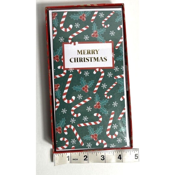 Graphique Merry Christmas Cards - 12 Holiday Cards with envelopes - Picture 5 of 5